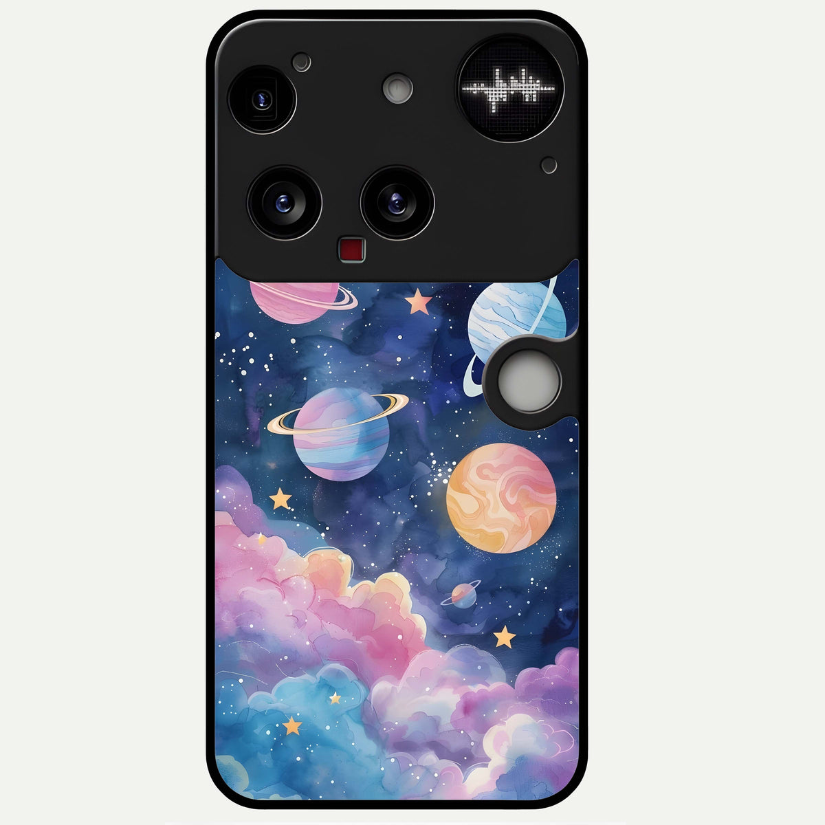  Cosmic Planet Dreams Glass Case For Nothing Phone 3 back cover – full design glossy printed glass finish