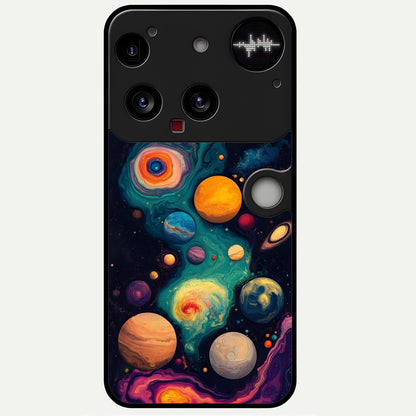  Cosmic Planet Journey Glass Case For Nothing Phone 3 back cover – full design glossy printed glass finish