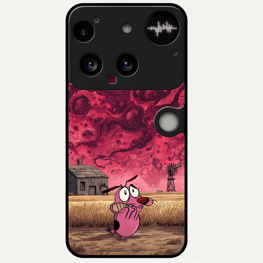  Courage Under Sky Glass Case For Nothing Phone 3 back cover – full design glossy printed glass finish
