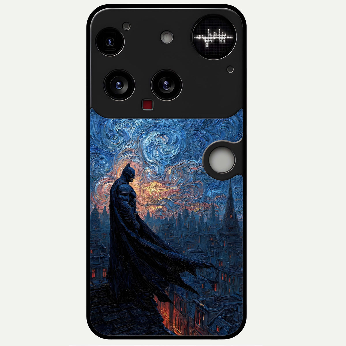 Dark Knight Dusk Glass Case For Nothing Phone 3 back cover – full design glossy printed glass finish