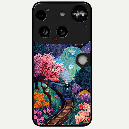  Digital Art Glass Case For Nothing Phone 3 back cover – full design glossy printed glass finish