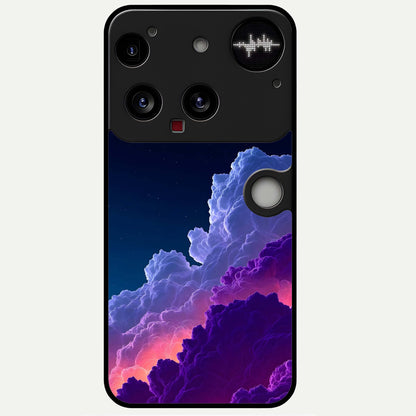  Dreamy Cloud Skies Glass Case For Nothing Phone 3 back cover – full design glossy printed glass finish