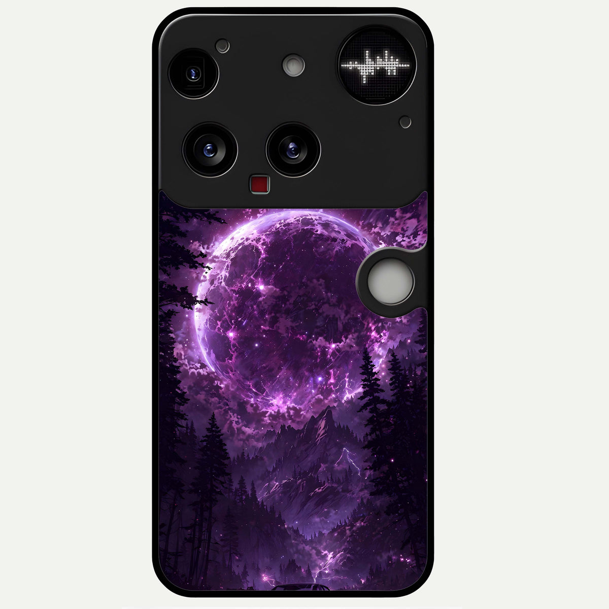  Eternal Cosmic Drive Glass Case For Nothing Phone 3 back cover – full design glossy printed glass finish