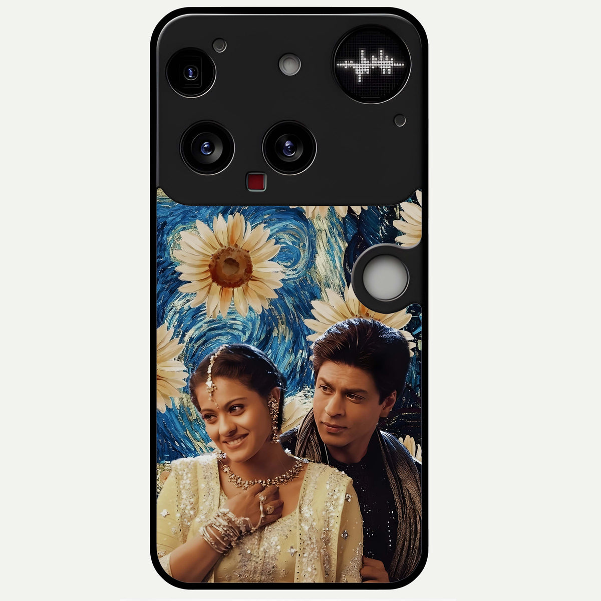  Eternal Love Story Glass Case For Nothing Phone 3 back cover – full design glossy printed glass finish