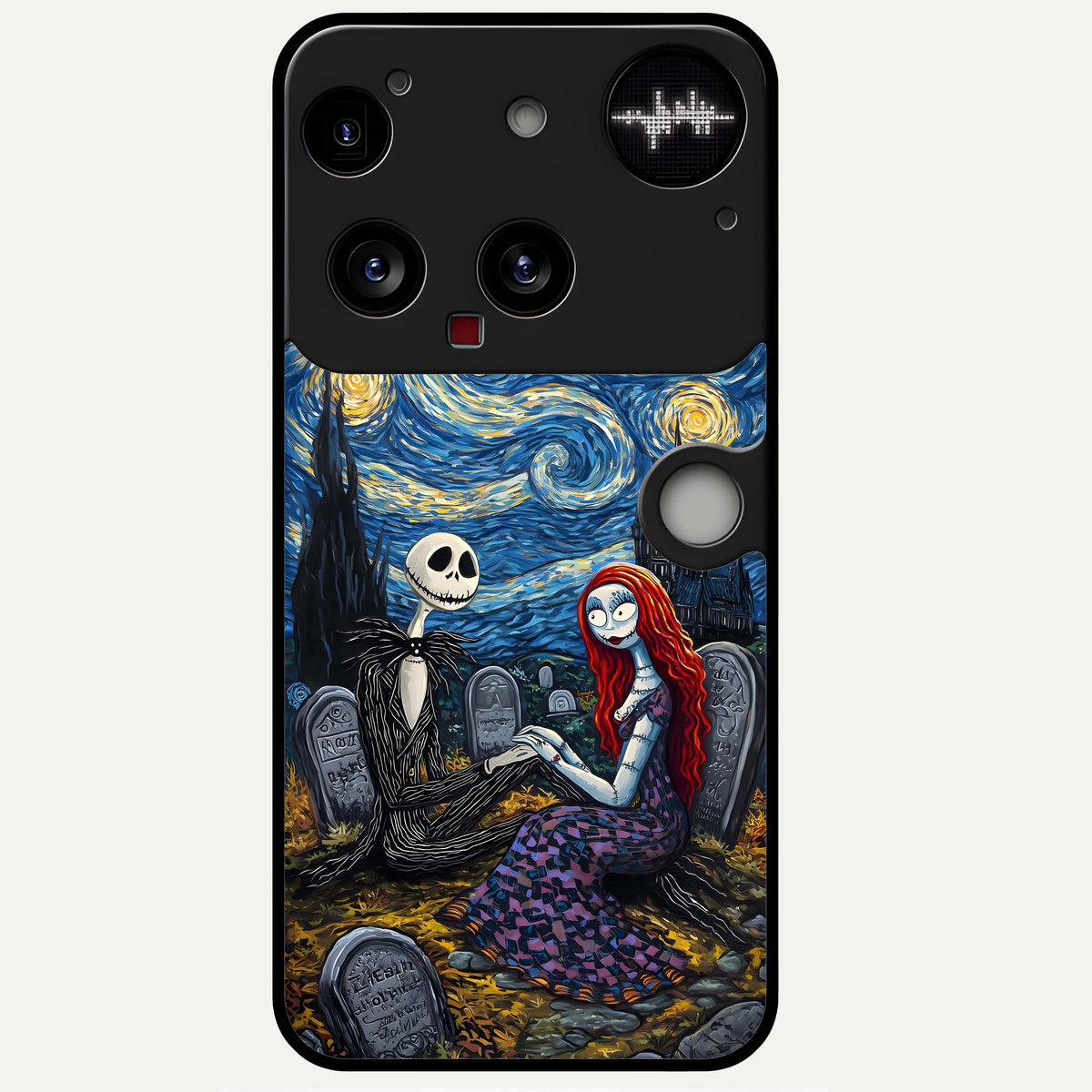  Eternal Night Love Glass Case For Nothing Phone 3 back cover – full design glossy printed glass finish