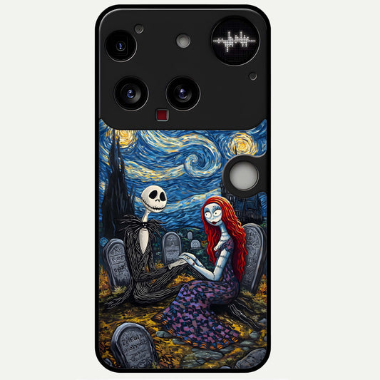  Eternal Night Love Glass Case For Nothing Phone 3 back cover – full design glossy printed glass finish
