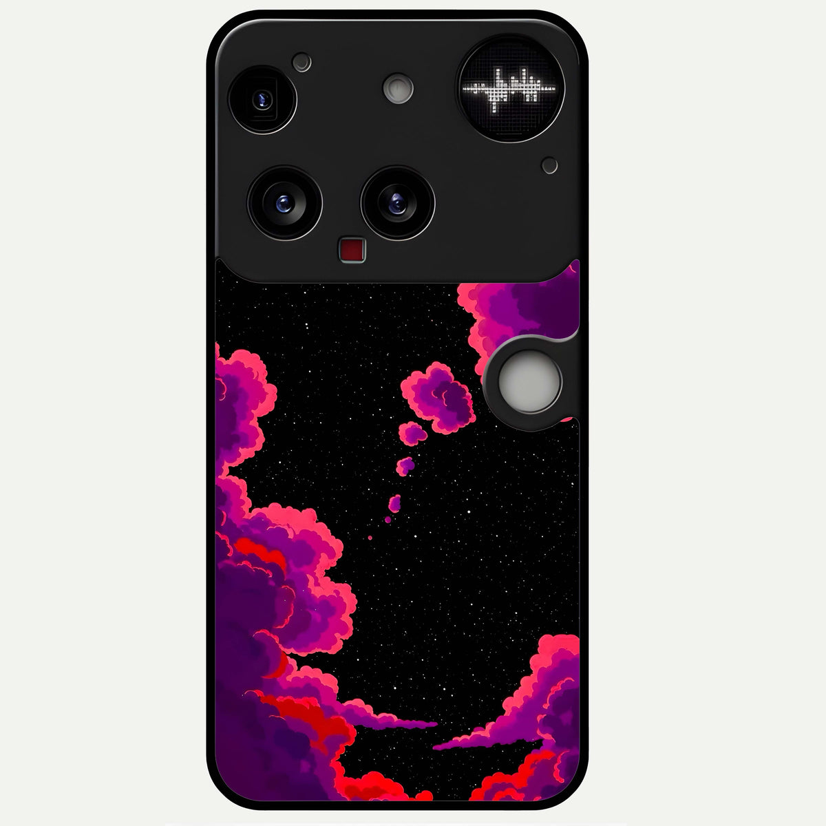 Galaxy Dream Frame Glass Case For Nothing Phone 3 back cover – full design glossy printed glass finish