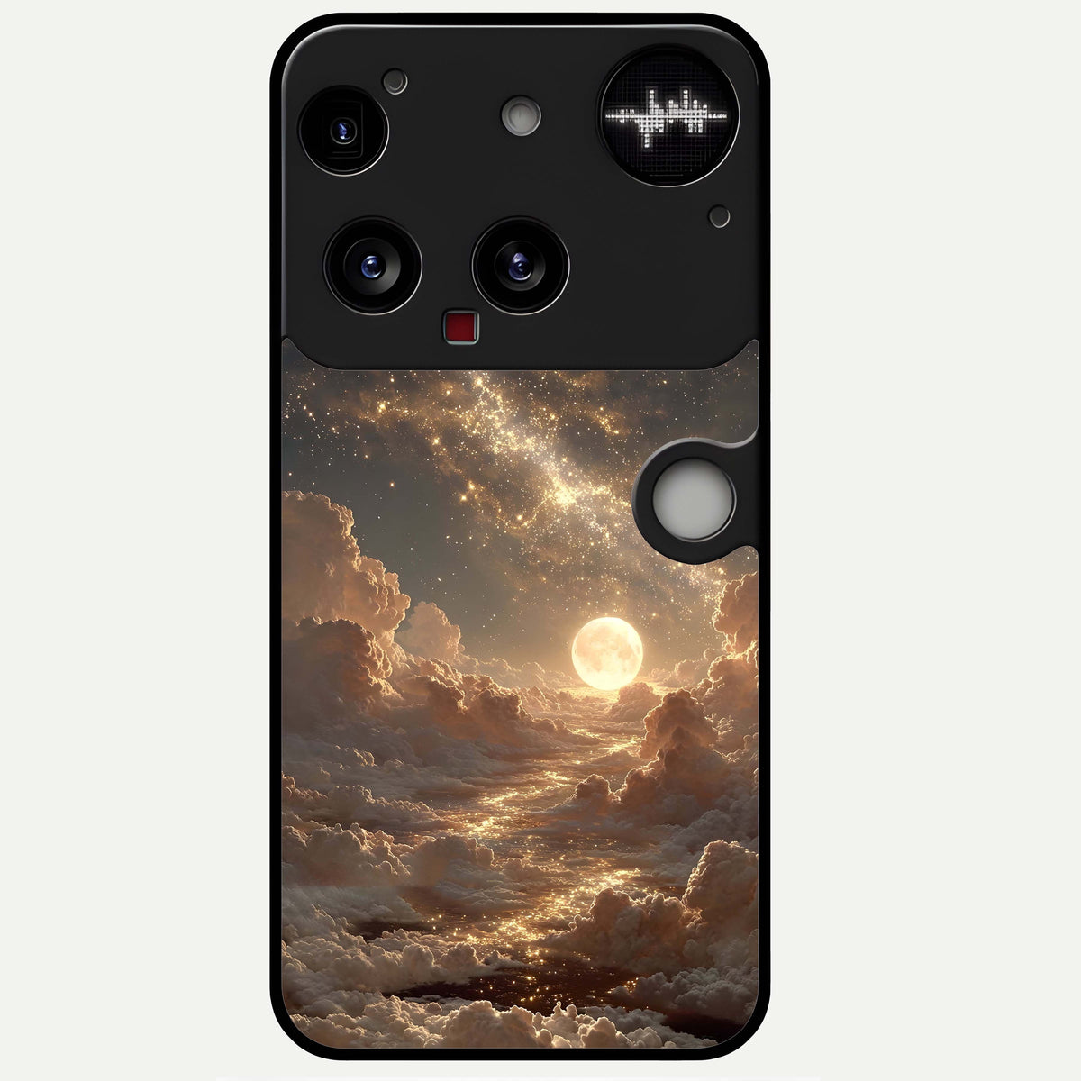  Golden Sky Dream Glass Case For Nothing Phone 3 back cover – full design glossy printed glass finish