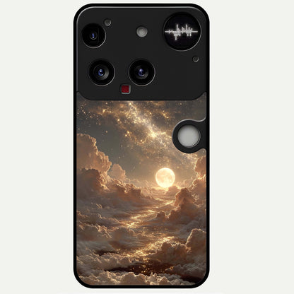  Golden Sky Dream Glass Case For Nothing Phone 3 back cover – full design glossy printed glass finish