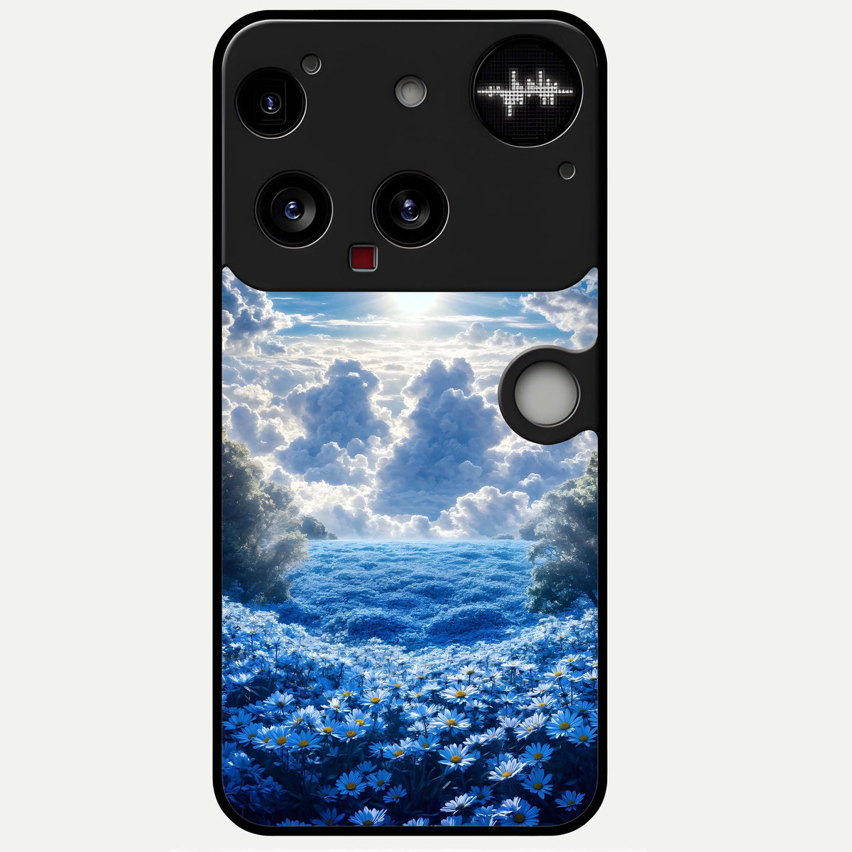  Heavenly Daisy Horizon Glass Case For Nothing Phone 3 back cover – full design glossy printed glass finish