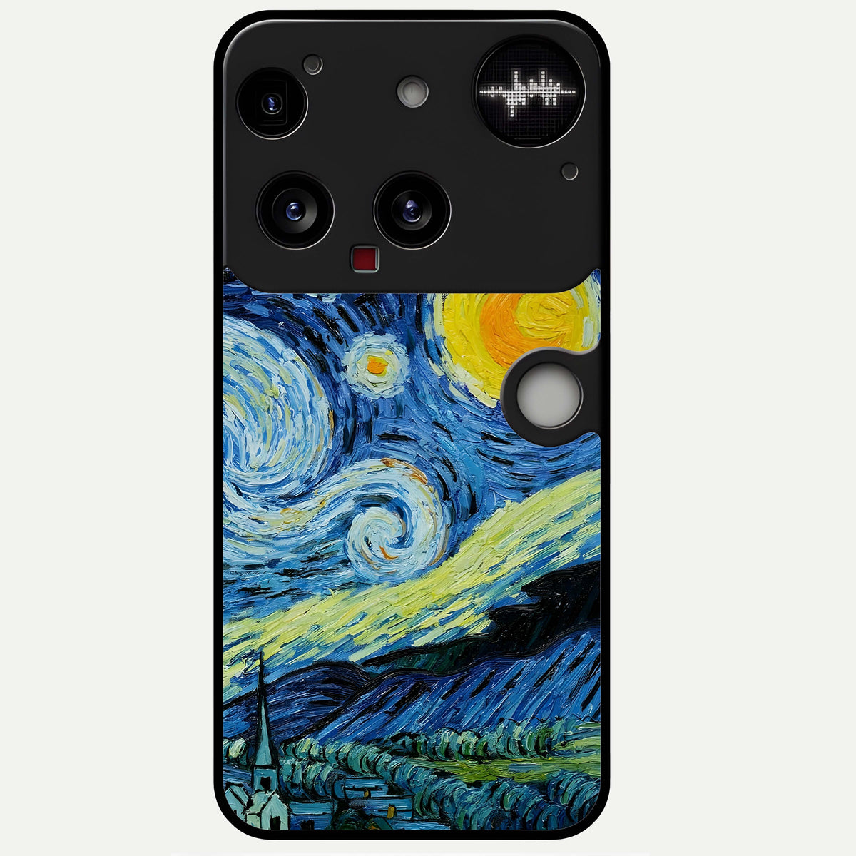  Inspired Van Gogh Art Glass Case For Nothing Phone 3 back cover – full design glossy printed glass finish