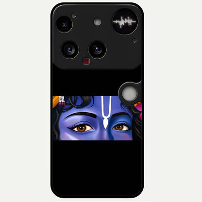  Krishna Eye Glass Case For Nothing Phone 3 back cover – full design glossy printed glass finish