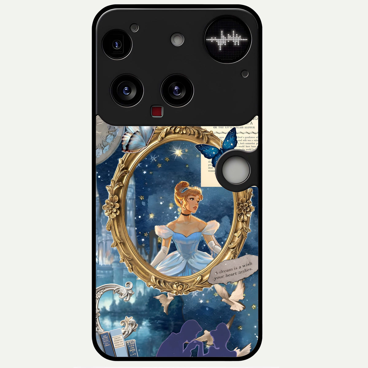  Midnight Queen Glass Case For Nothing Phone 3 back cover – full design glossy printed glass finish