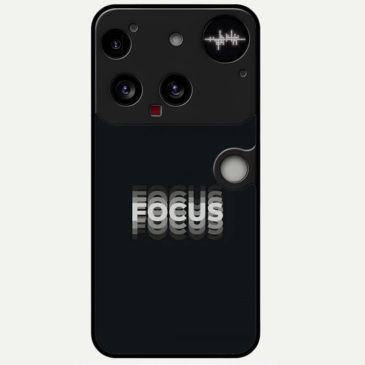  Mono Focus Vision Glass Case For Nothing Phone 3 back cover – full design glossy printed glass finish