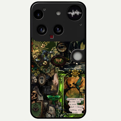  Mystic Woods Secret Glass Case For Nothing Phone 3 back cover – full design glossy printed glass finish