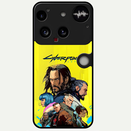  Neon Rebel Genesis Glass Case For Nothing Phone 3 back cover – full design glossy printed glass finish