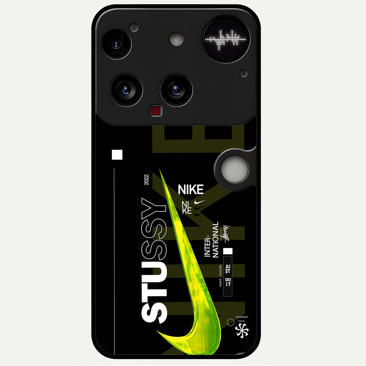  Neon Street Edition Glass Case For Nothing Phone 3 back cover – full design glossy printed glass finish