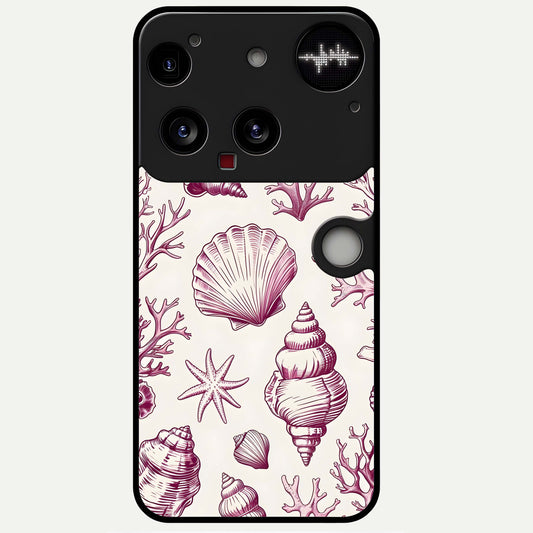 Pink Power Sparks Glass Case For Nothing Phone 3 back cover – full design glossy printed glass finish