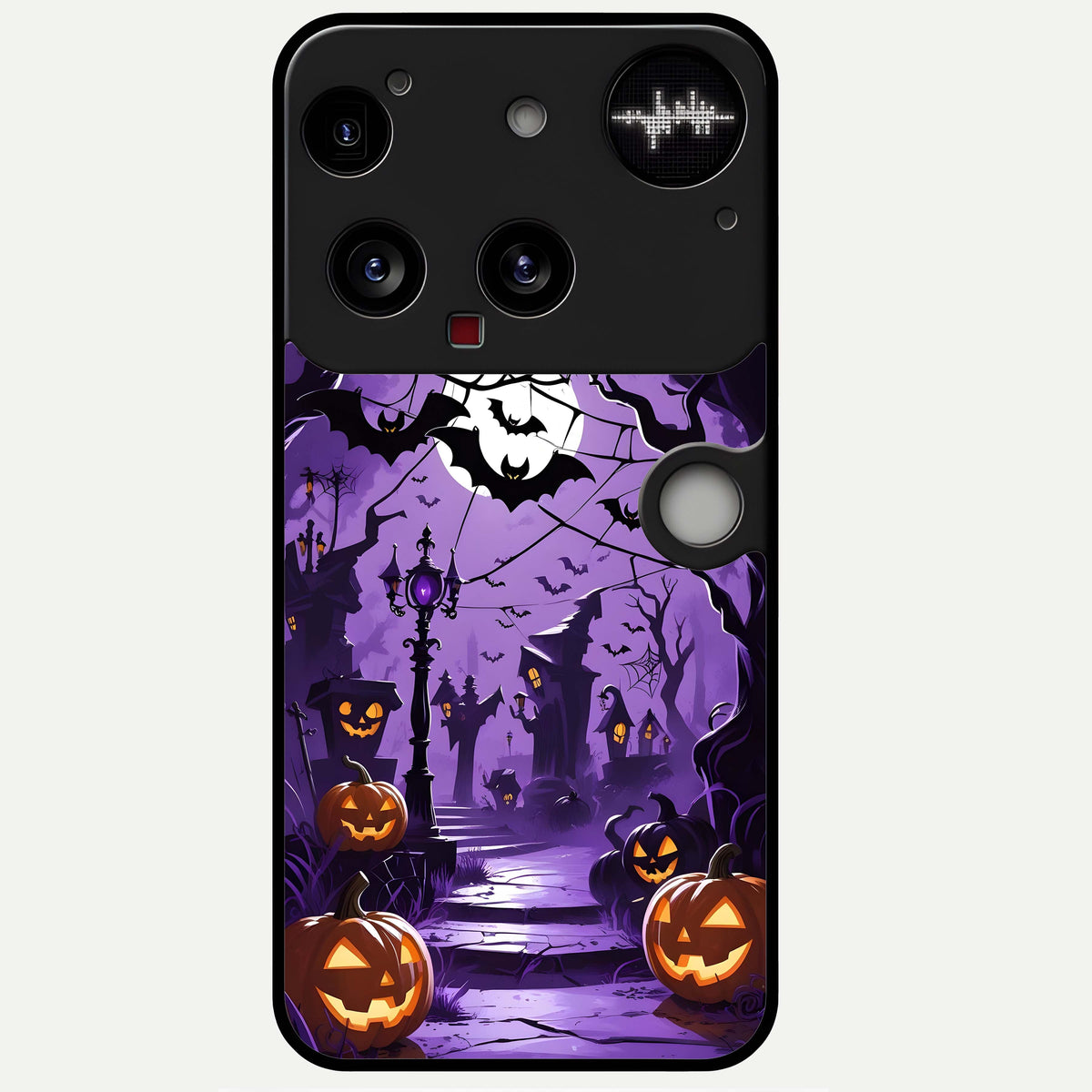  Pumpkin Patch Halloween Glass Case For Nothing Phone 3 back cover – full design glossy printed glass finish
