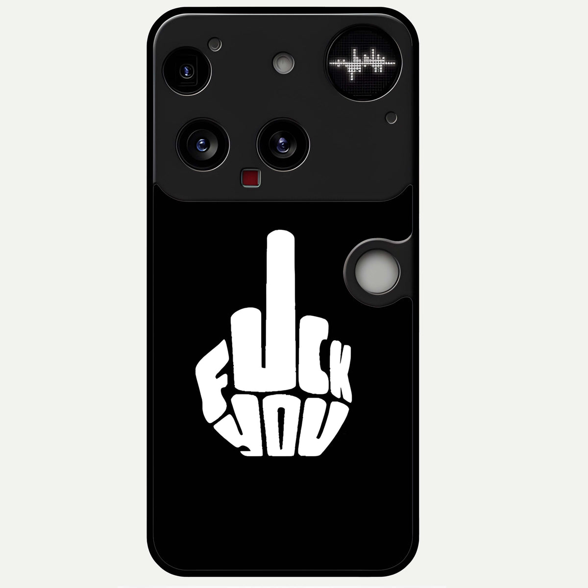  Rebel Mode On Glass Case For Nothing Phone 3 back cover – full design glossy printed glass finish