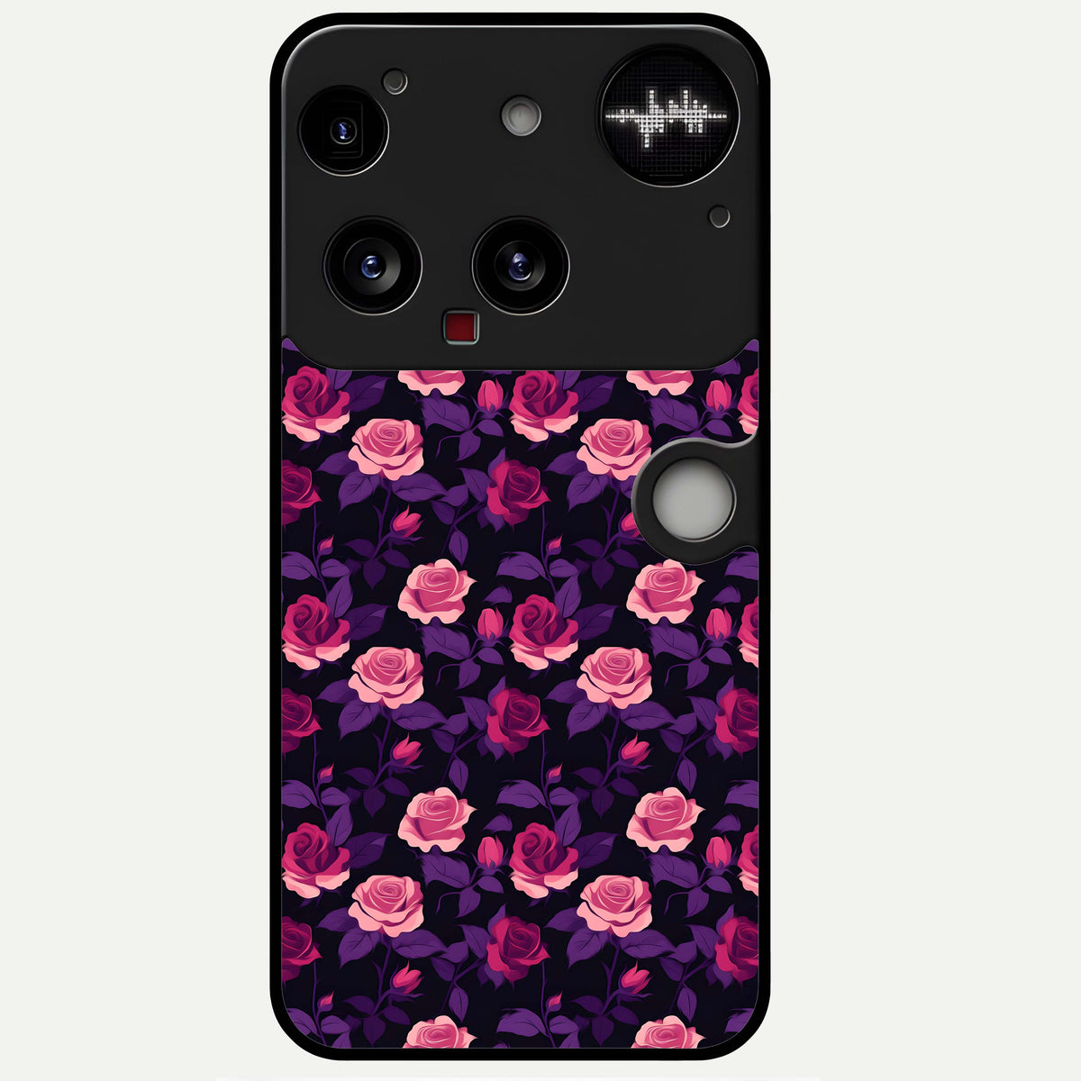  Rose Garden Twilight Glass Case For Nothing Phone 3 back cover – full design glossy printed glass finish