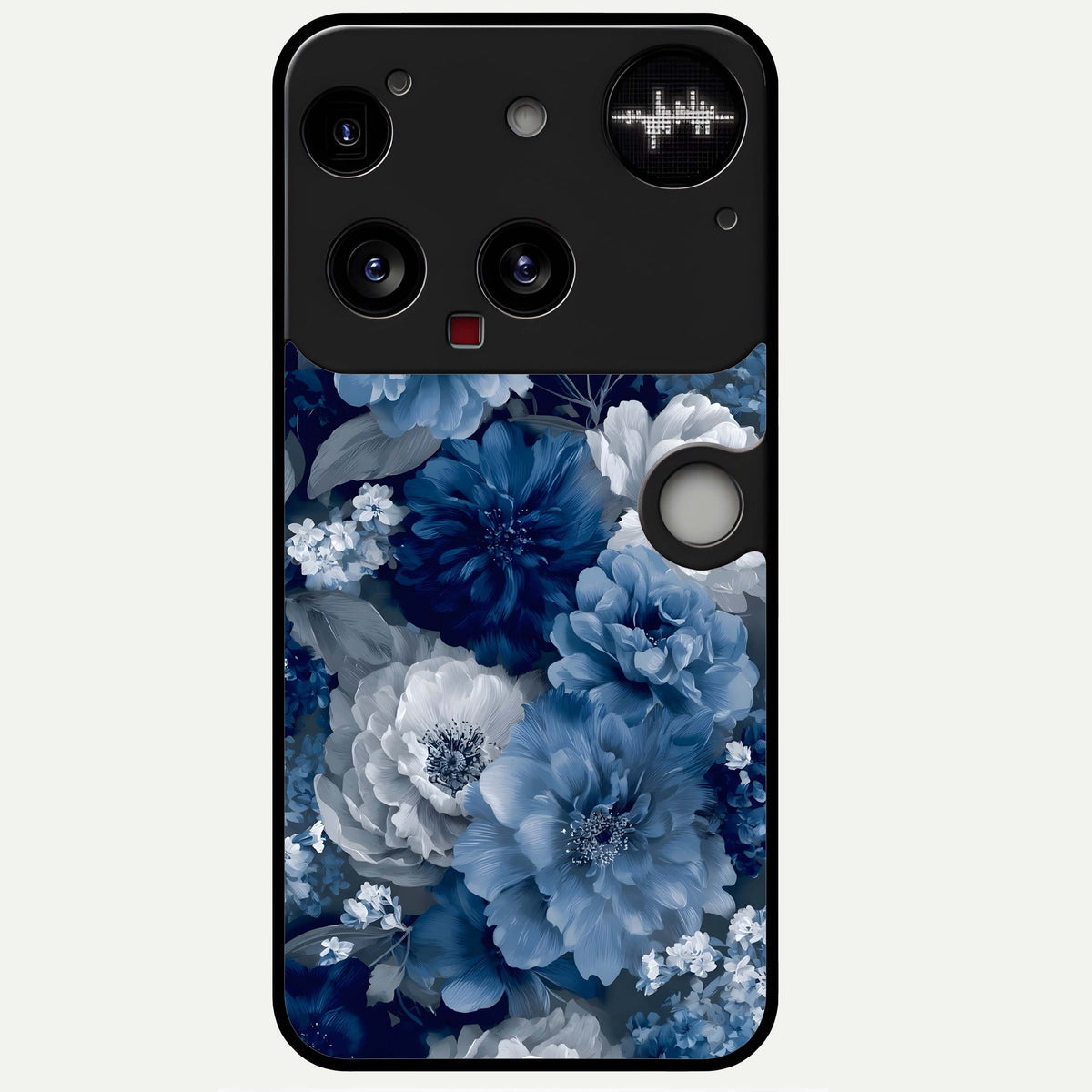  Royal Bloom Garden Glass Case For Nothing Phone 3 back cover – full design glossy printed glass finish