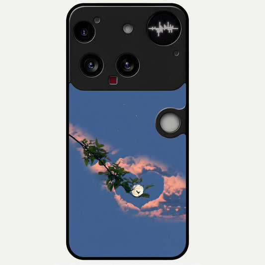  Sky Under Tree Glass Case For Nothing Phone 3 back cover – full design glossy printed glass finish