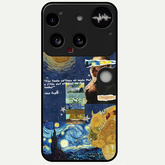  Starry Dream Vision Glass Case For Nothing Phone 3 back cover – full design glossy printed glass finish