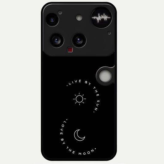  Sunflower Cat Art Glass Case For Nothing Phone 3 back cover – full design glossy printed glass finish