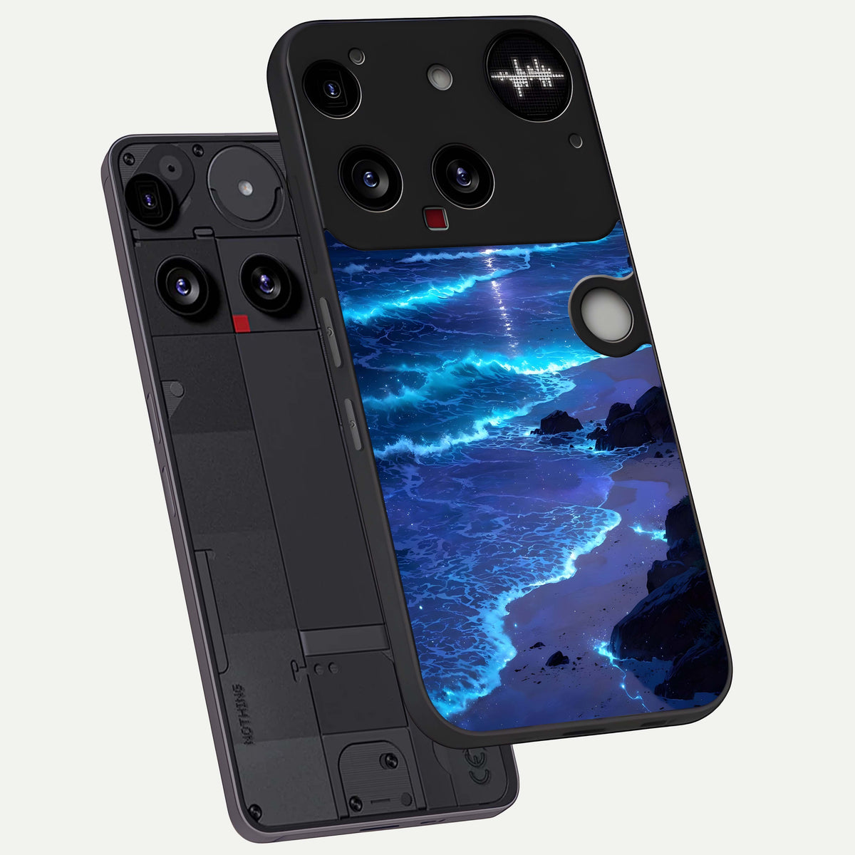  Classic Damn Look phone case For Nothing Phone 3 showing premium glass back cover with detailed artwork