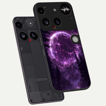  Eternal Cosmic Drive phone case For Nothing Phone 3 showing premium glass back cover with detailed artwork