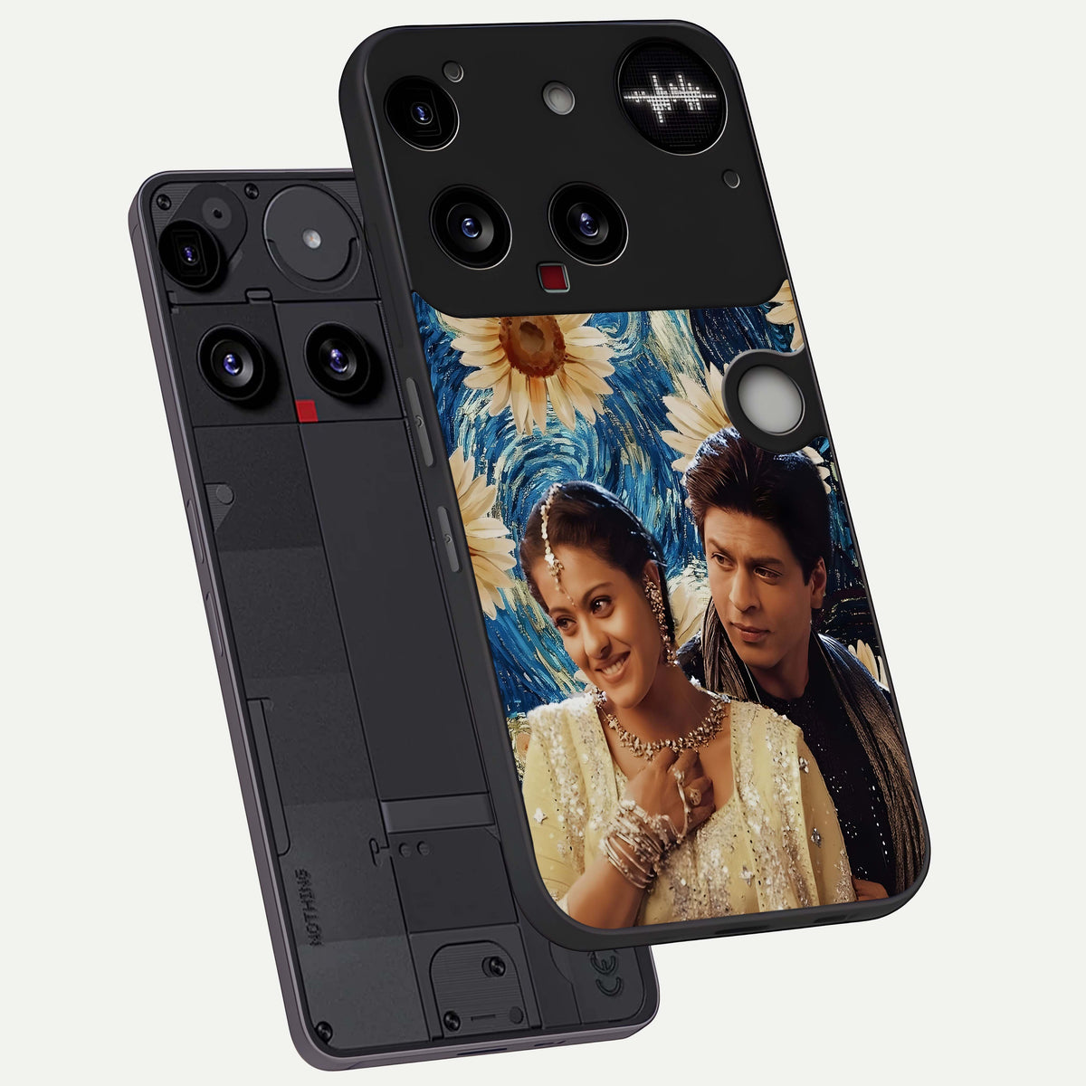  Eternal Love Story phone case For Nothing Phone 3 showing premium glass back cover with detailed artwork