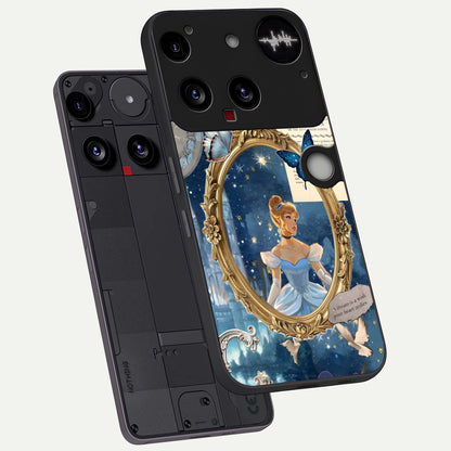  Midnight Queen phone case For Nothing Phone 3 showing premium glass back cover with detailed artwork