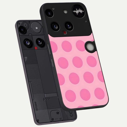 Sweet Dot Dreams phone case For Nothing Phone 3 showing premium glass back cover with detailed artwork