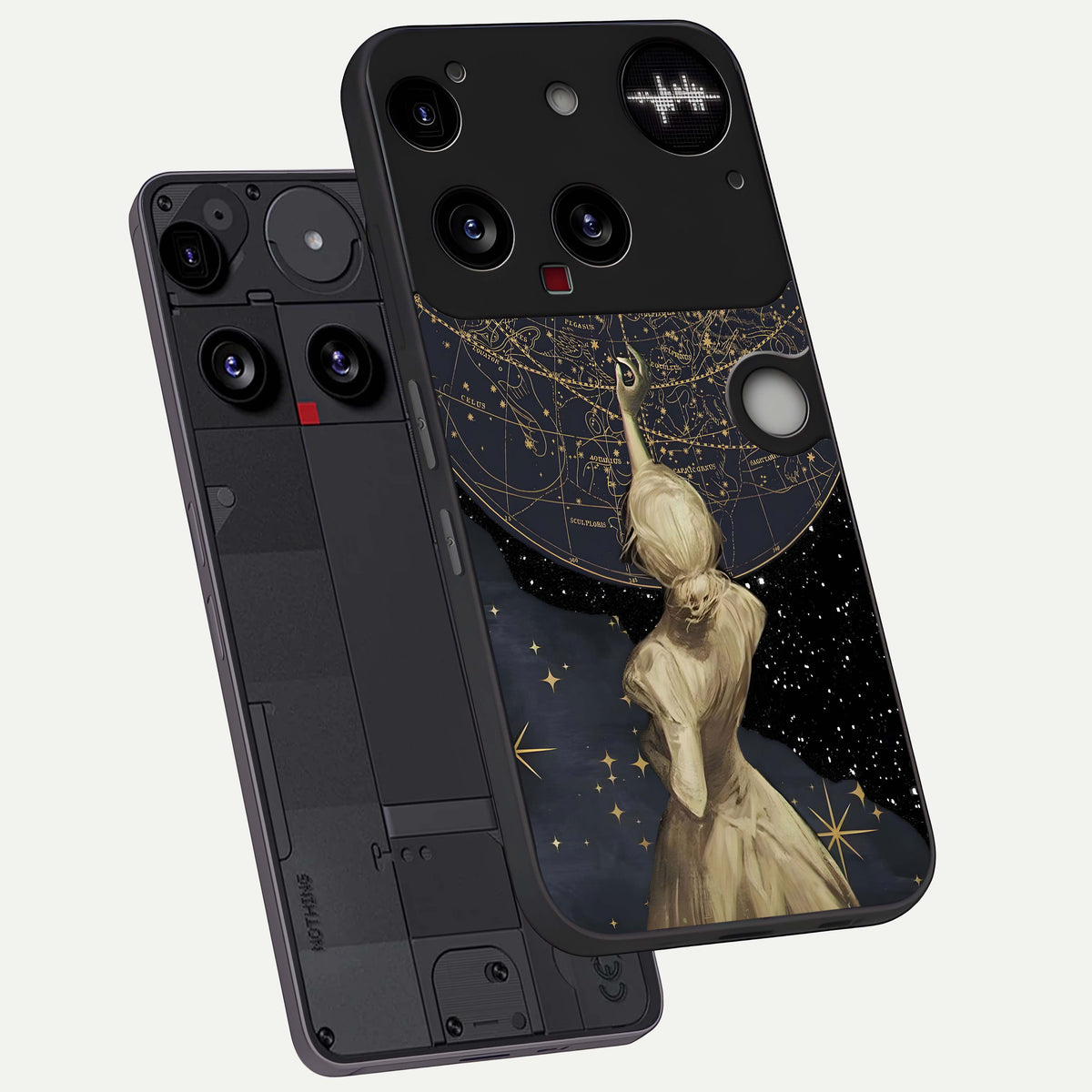  Taylor Swift Girl phone case For Nothing Phone 3 showing premium glass back cover with detailed artwork