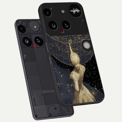  Taylor Swift Girl phone case For Nothing Phone 3 showing premium glass back cover with detailed artwork