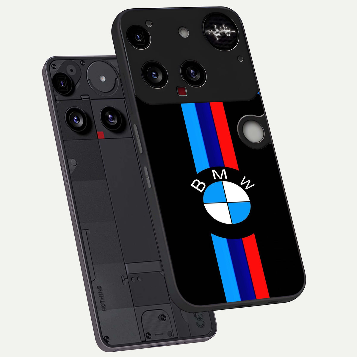  Turbo BMW Beast phone case For Nothing Phone 3 showing premium glass back cover with detailed artwork