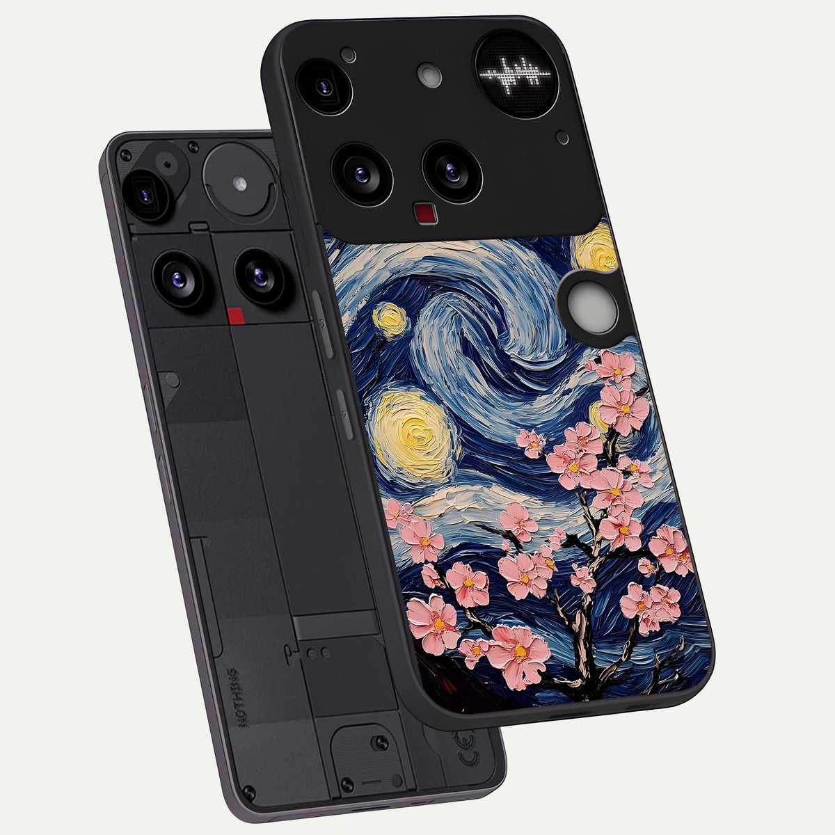  Van Gogh Scenery phone case For Nothing Phone 3 showing premium glass back cover with detailed artwork