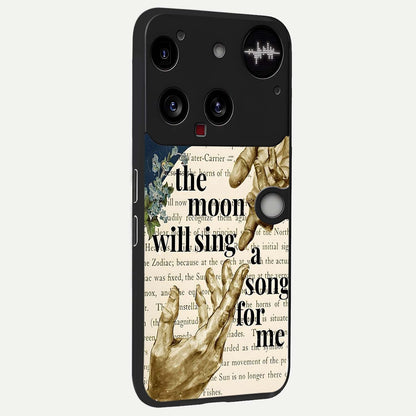  Aesthetic Divine back cover For Nothing Phone 3 slim fit glass case with vibrant aesthetic design
