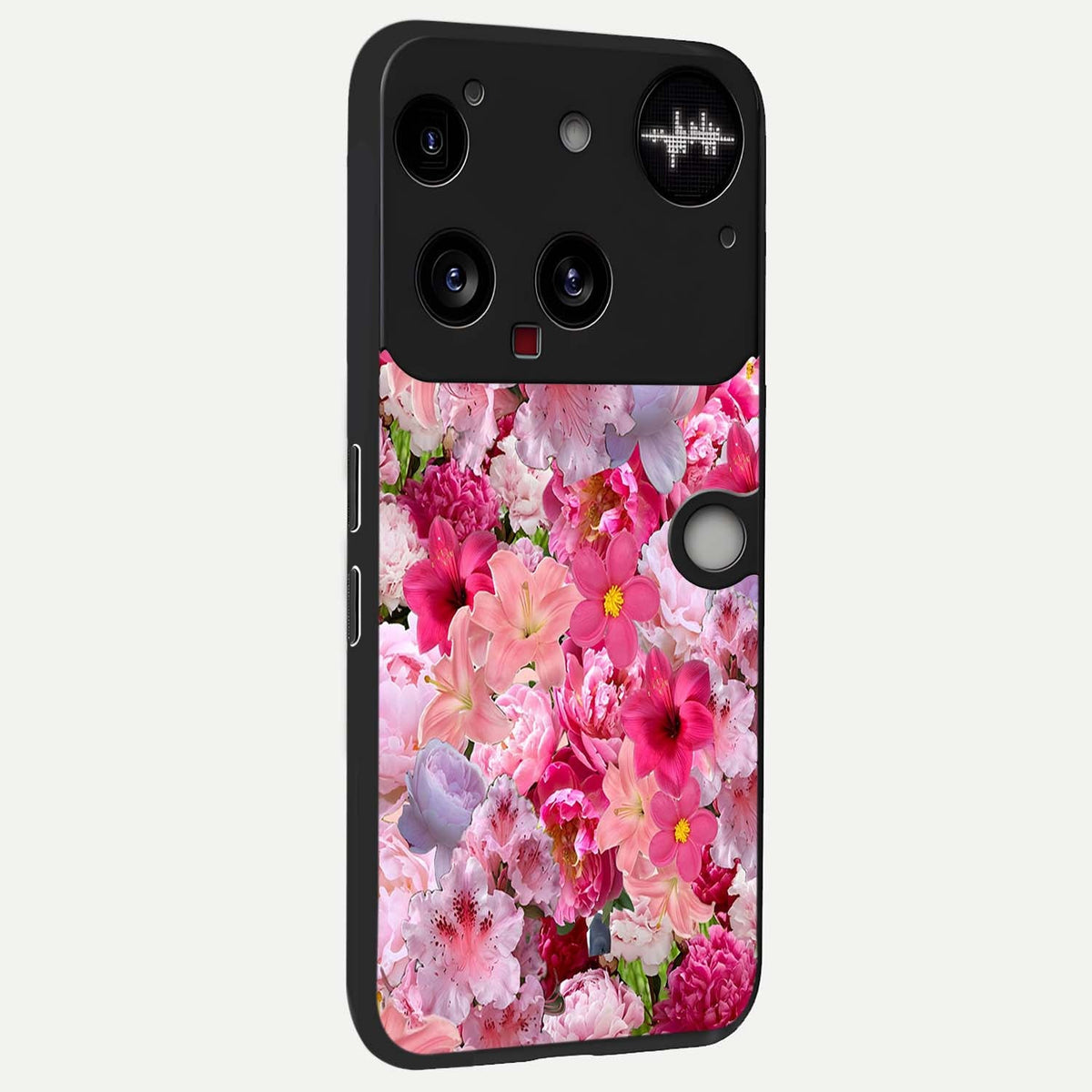  Bloom Crush Fantasy back cover For Nothing Phone 3 slim fit glass case with vibrant aesthetic design