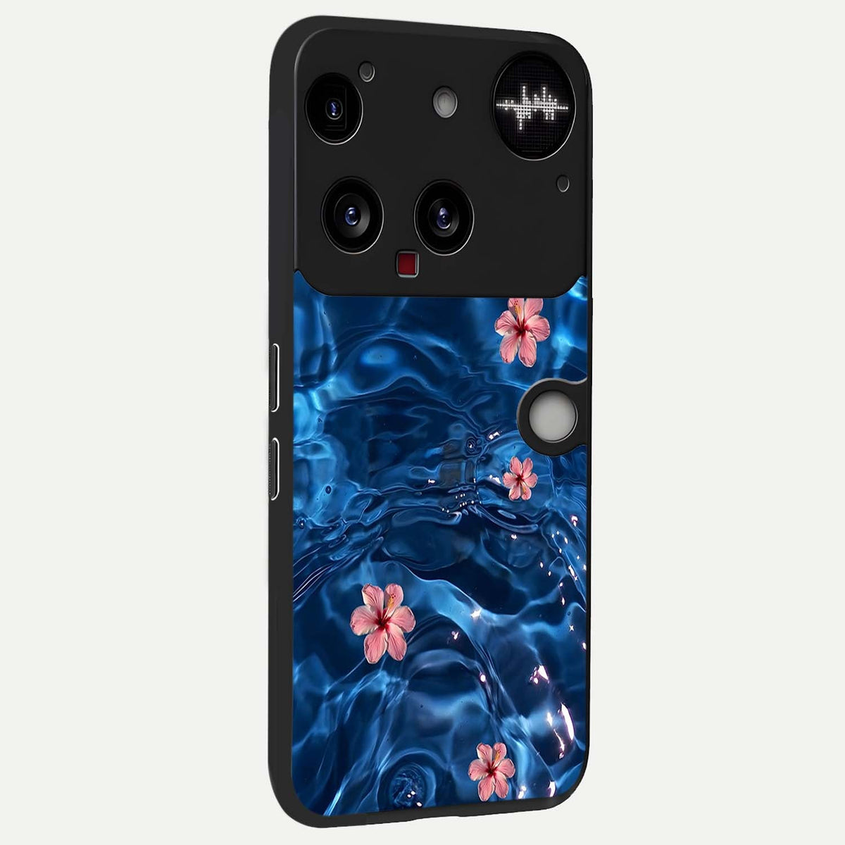  Bloom Thread Art back cover For Nothing Phone 3 slim fit glass case with vibrant aesthetic design