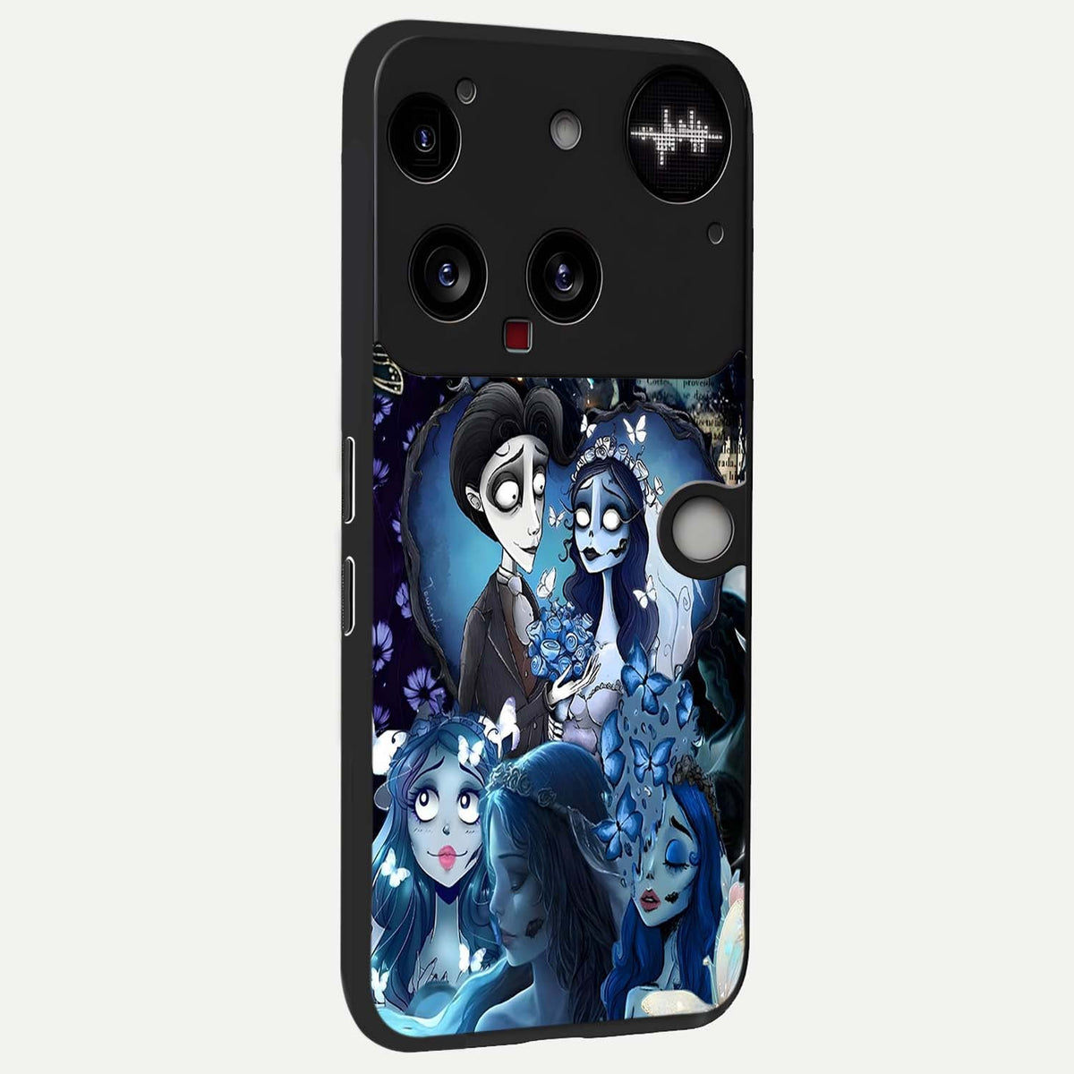  Butterfly Ghost Soul back cover For Nothing Phone 3 slim fit glass case with vibrant aesthetic design