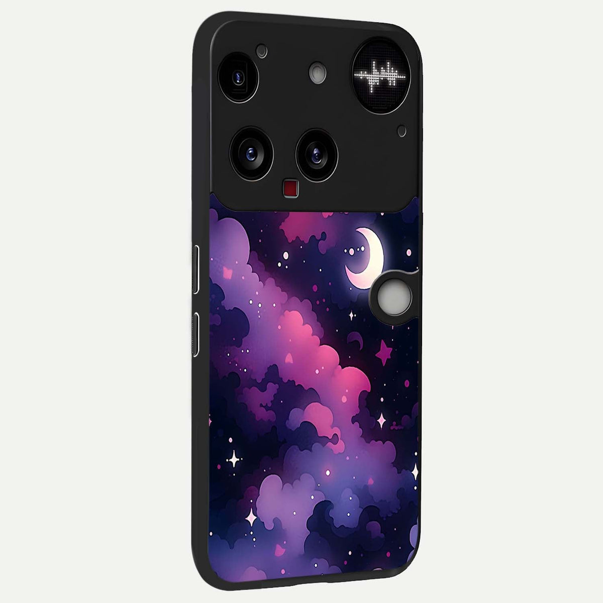  Celestial Moon Magic back cover For Nothing Phone 3 slim fit glass case with vibrant aesthetic design