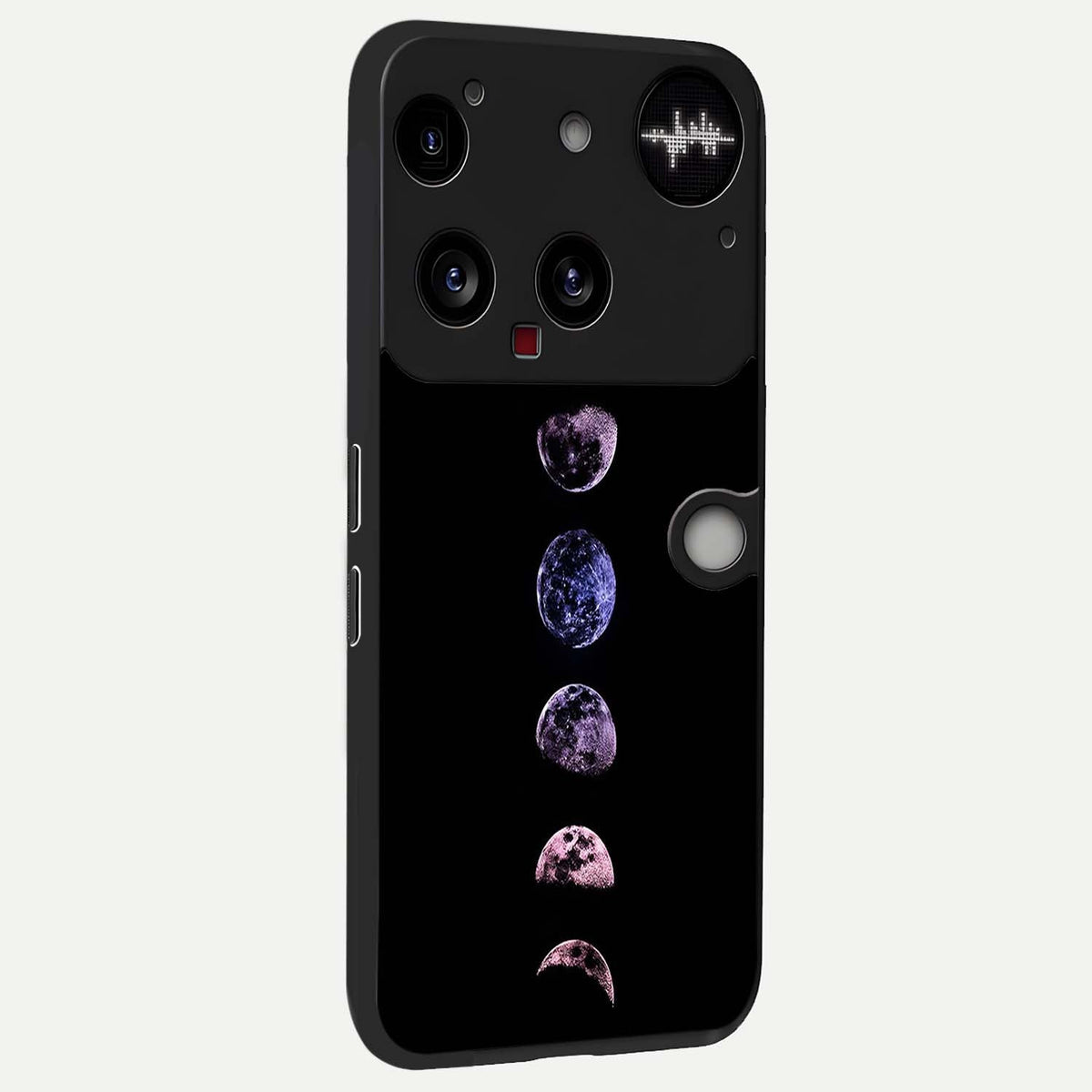 Crimson All Planets back cover For Nothing Phone 3 slim fit glass case with vibrant aesthetic design