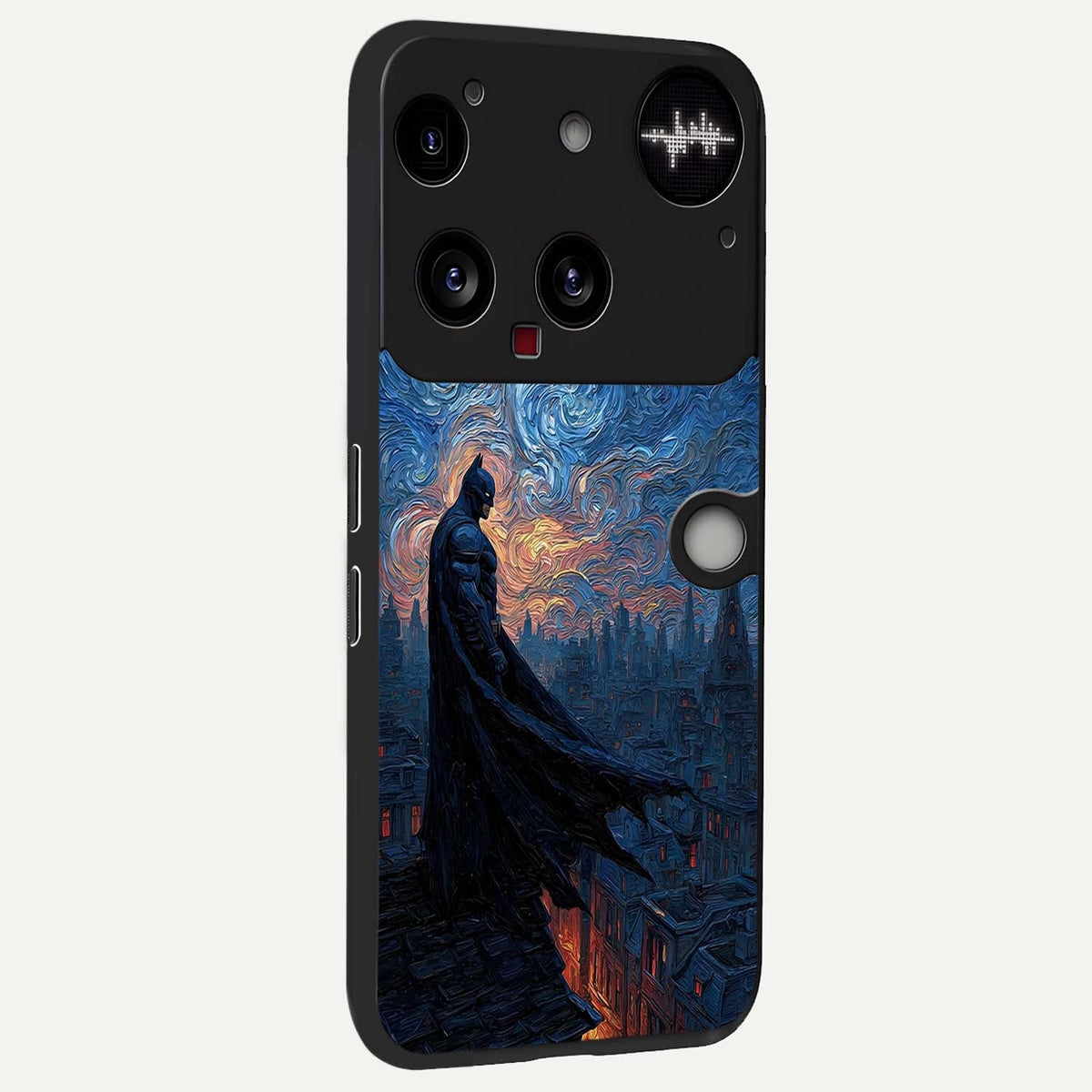  Dark Knight Dusk back cover For Nothing Phone 3 slim fit glass case with vibrant aesthetic design
