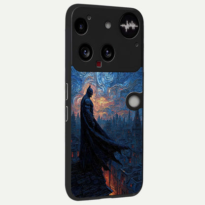  Dark Knight Dusk back cover For Nothing Phone 3 slim fit glass case with vibrant aesthetic design