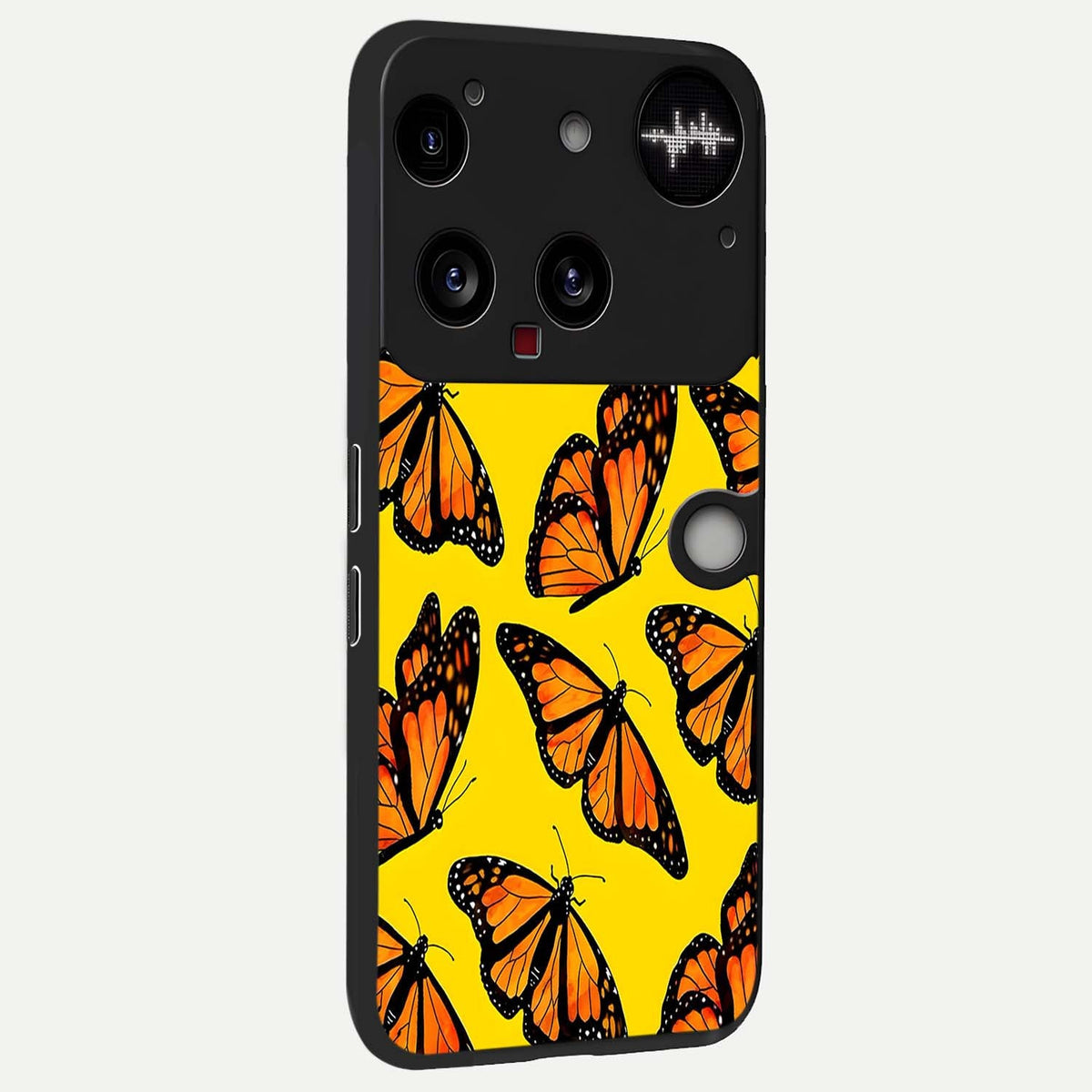  Golden Wing Flight back cover For Nothing Phone 3 slim fit glass case with vibrant aesthetic design