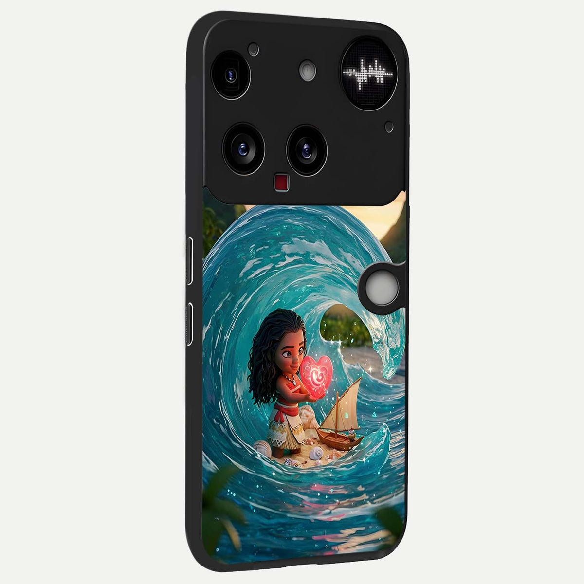  Heart of Ocean back cover For Nothing Phone 3 slim fit glass case with vibrant aesthetic design