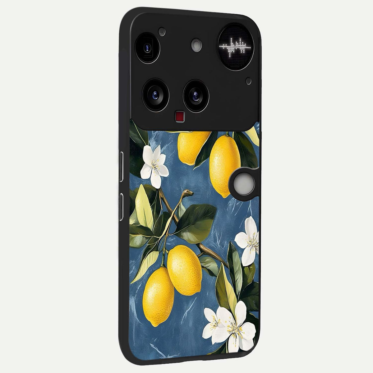  Lemon Dream Garden back cover For Nothing Phone 3 slim fit glass case with vibrant aesthetic design