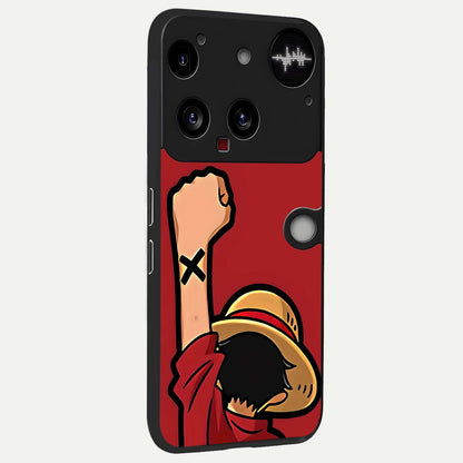  Luffy X Spirit back cover For Nothing Phone 3 slim fit glass case with vibrant aesthetic design